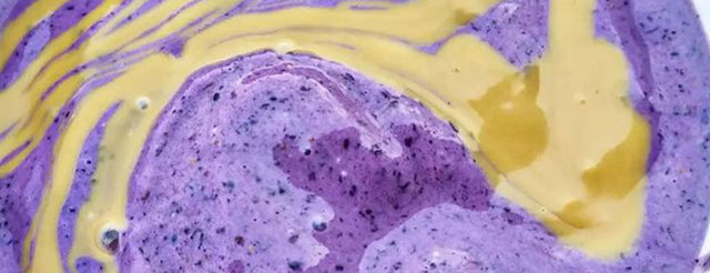 Heidelbeer-Protein-Frozen-Bowl mit X-PROTEIN – cremige Protein-Eiscreme