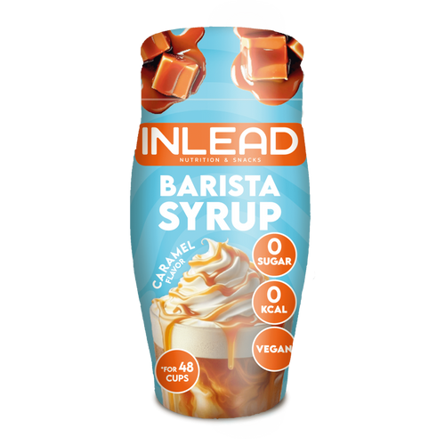 Inlead Barista Sirup 65 ml Caramel, zuckerfreier Kaffeesirup