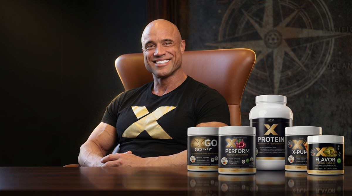 Daniel Wunderlich mit den X‑FORMING Produkten
