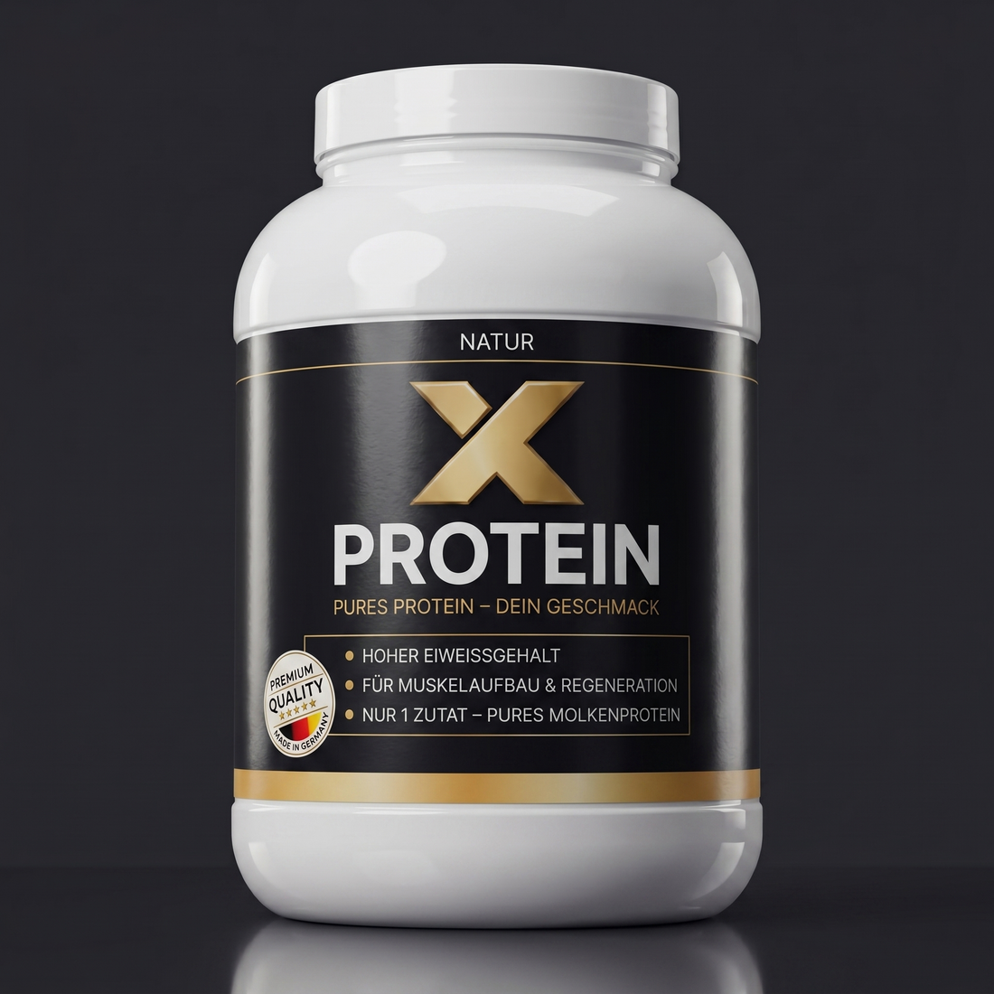 X-PROTEIN von X-FORMING, pures Molkenprotein, zwei Zutaten