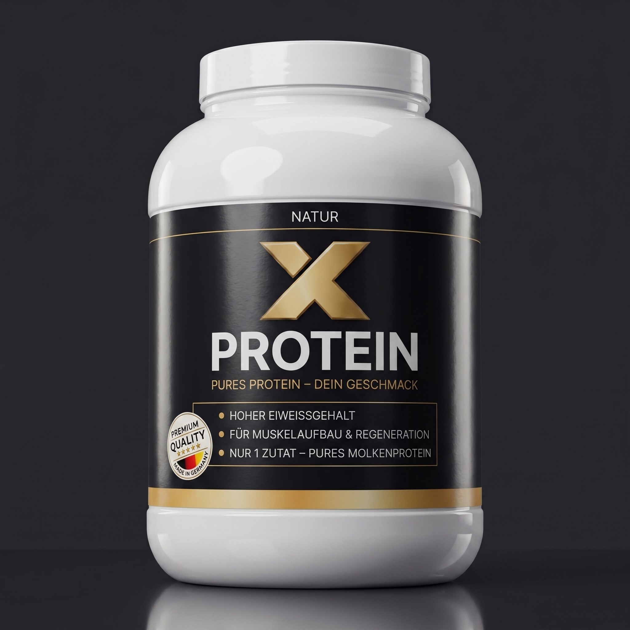 X-PROTEIN von X-FORMING, pures Molkenprotein, zwei Zutaten