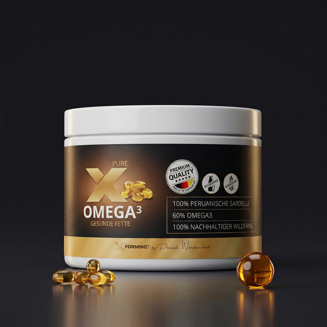 X-OMEGA3 Pure, Omega-3 für Herz und Gehirn