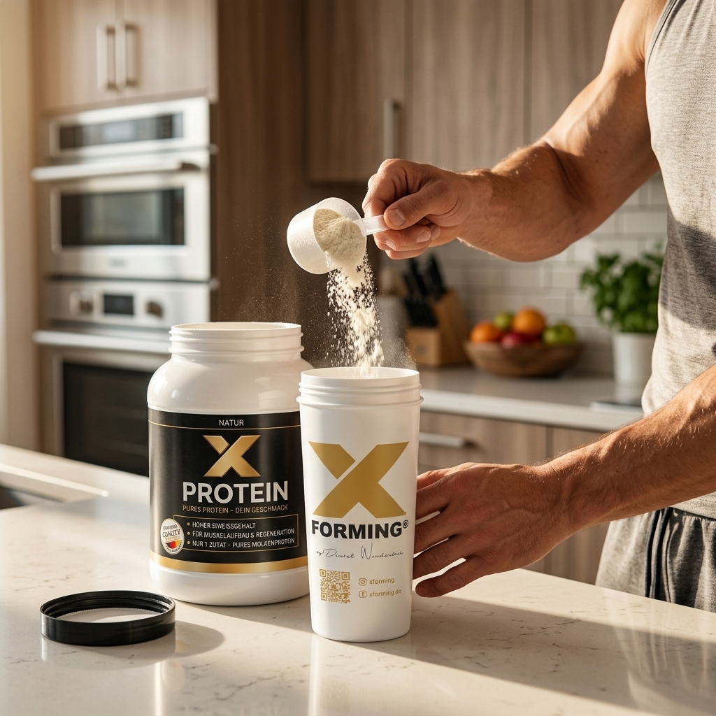 X-PROTEIN von X-FORMING, pures Molkenprotein, zwei Zutaten