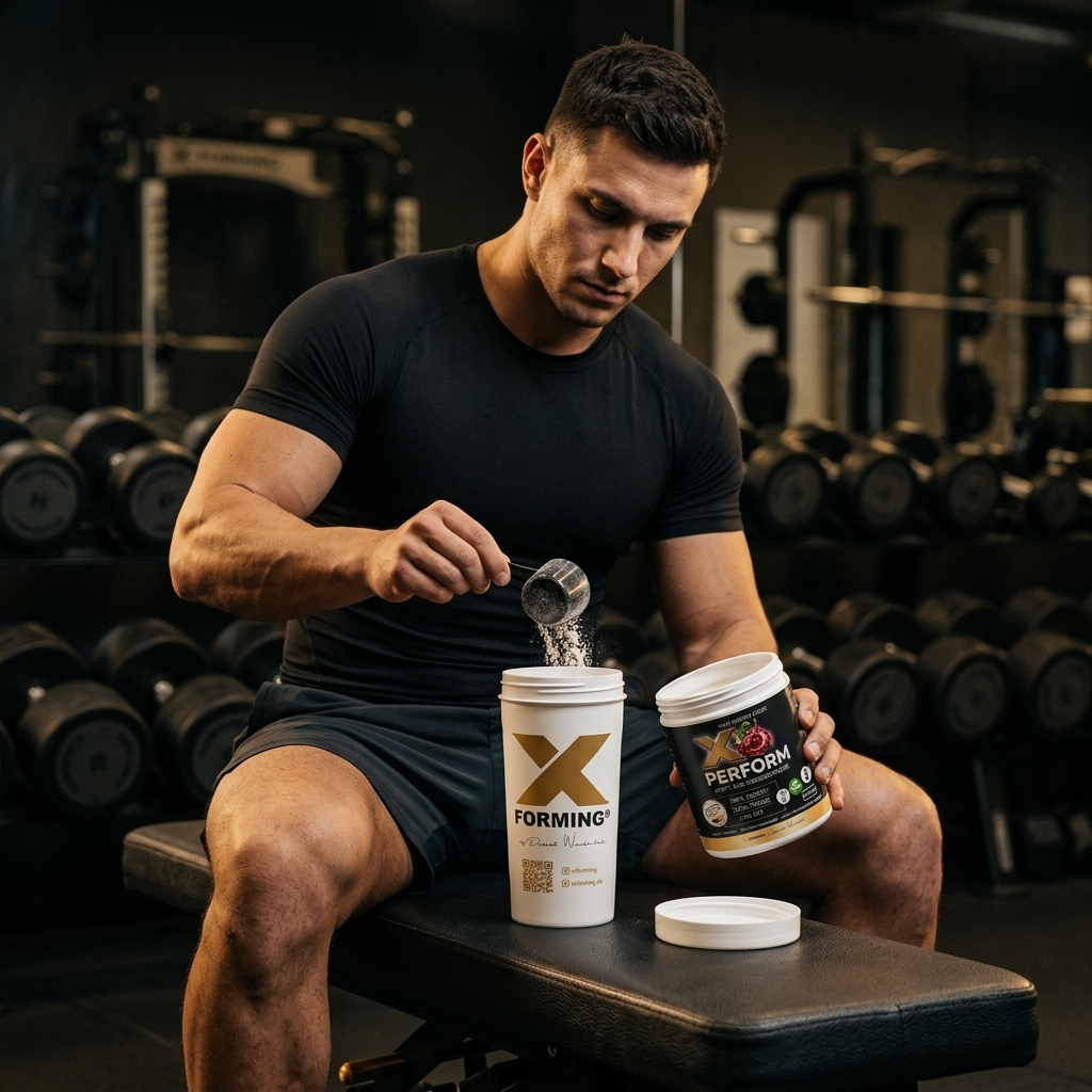 X-PERFORM, Pulver in den Shaker fürs Training