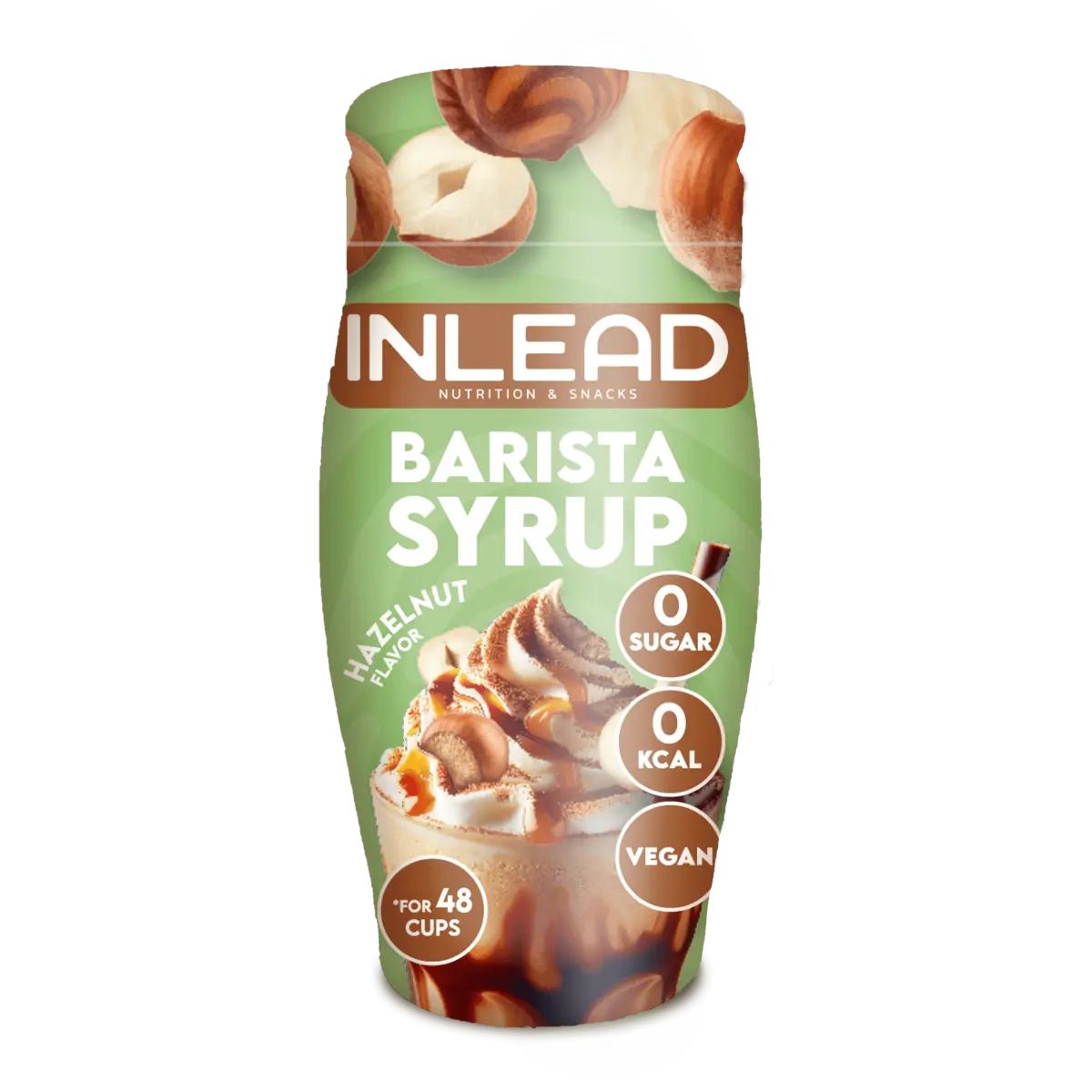 Inlead Barista Sirup 65 ml Haselnuss, Kaffeesirup zuckerfrei