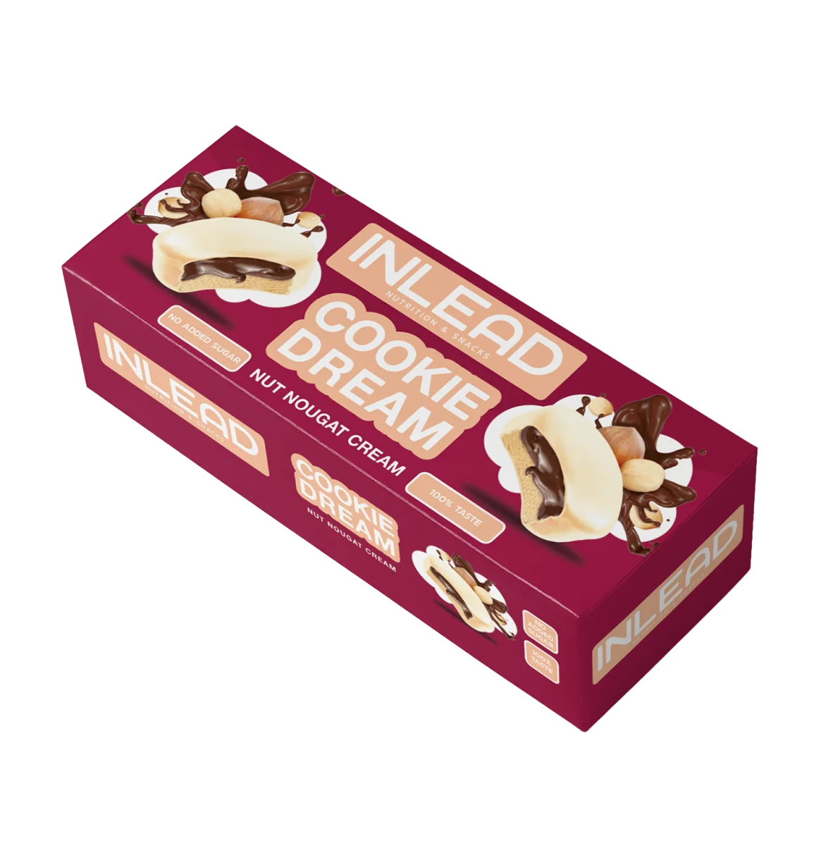 Inlead Cookie Dream 128 g, Creme ohne zugesetzten Zucker
