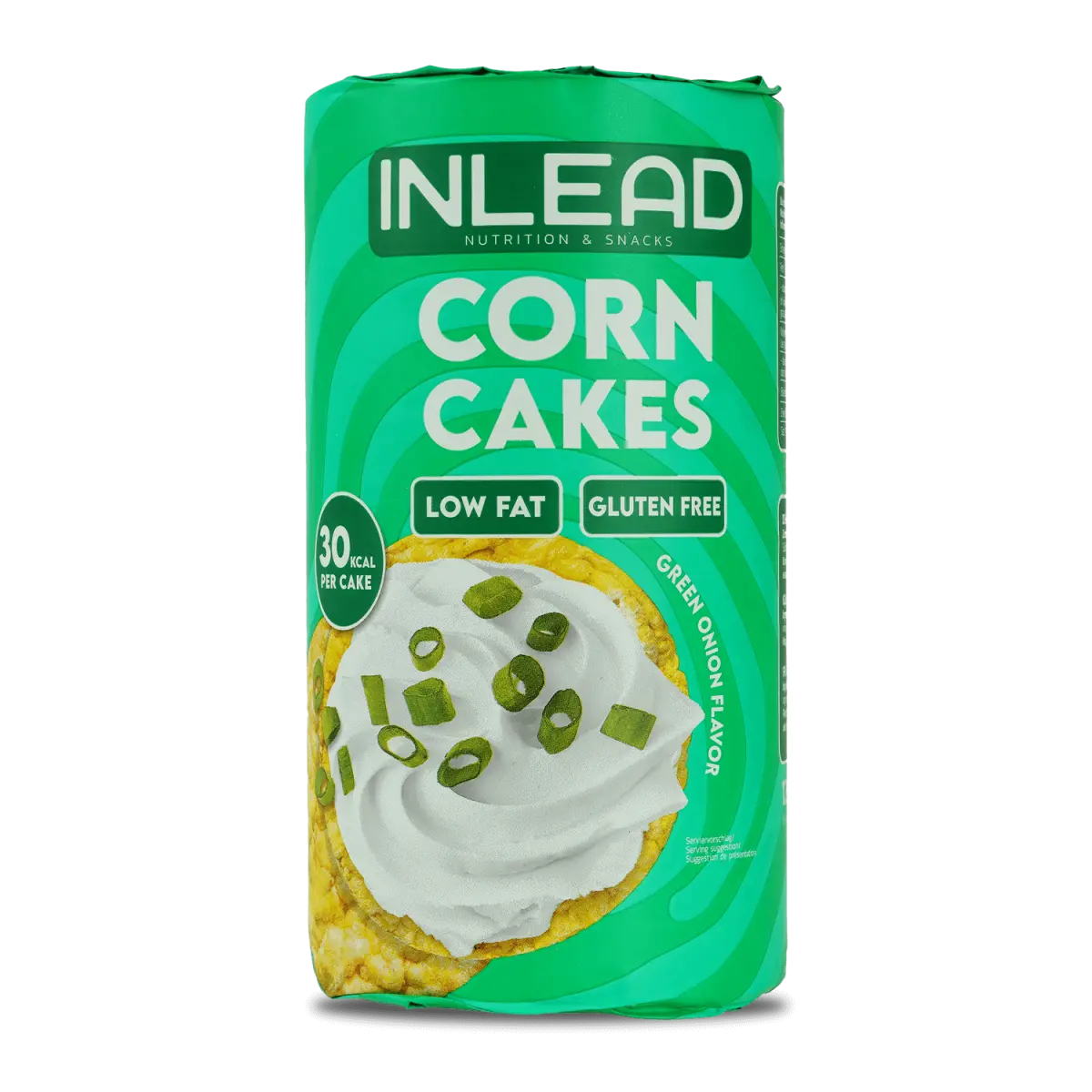 Inlead Maiswaffeln 120 g Frühlingszwiebel, herzhafter Mais-Snack