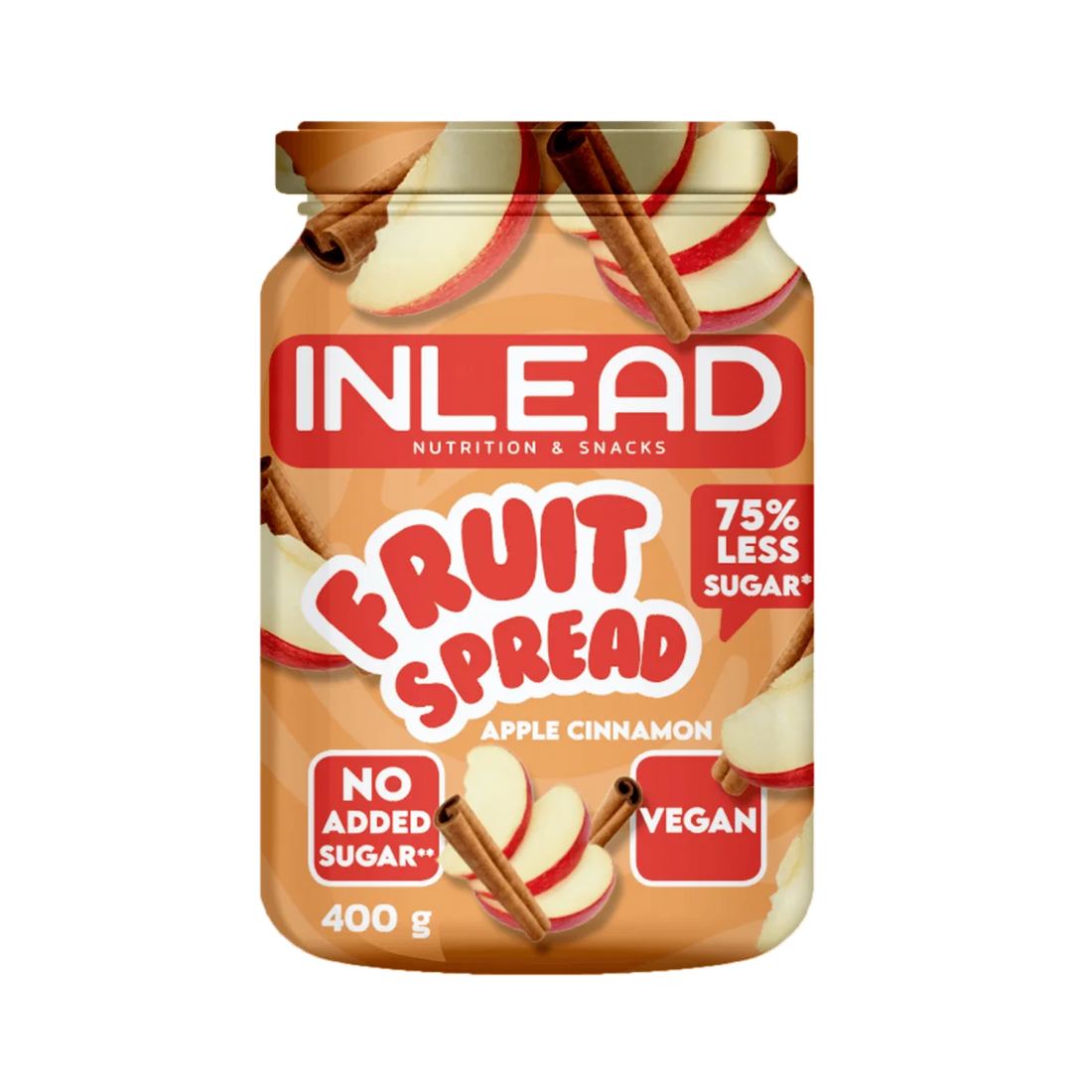 Inlead Fruchtaufstrich 400 g, 80 % Fruchtanteil, ohne Zuckerzusatz