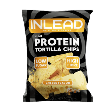Inlead Tortilla-Chips 50 g, proteinreich und knusprig