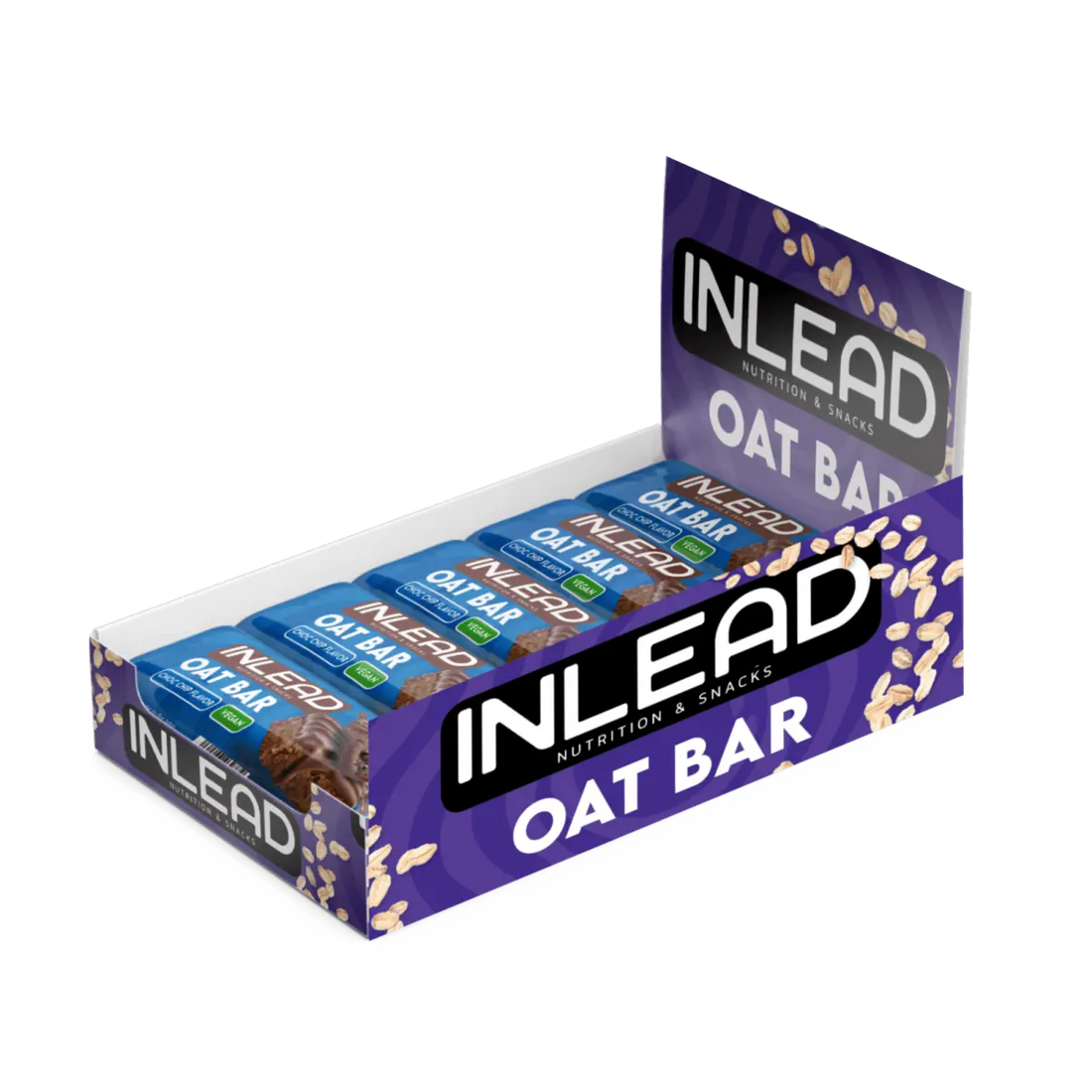 Inlead Haferriegel 100 g, saftig, vier Sorten