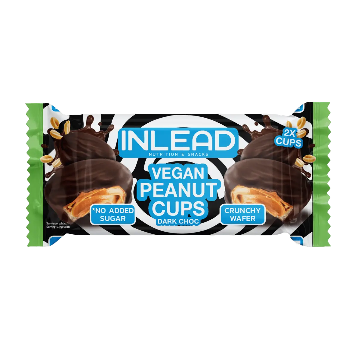 Inlead Erdnuss-Cups 50 g, Schoko-Erdnuss-Cups