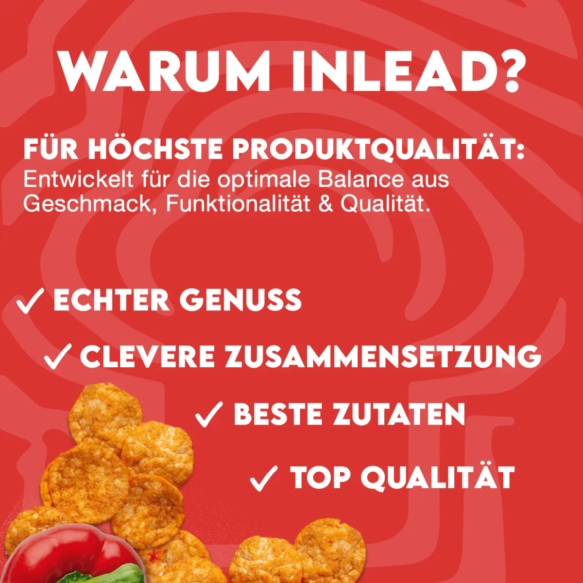Inlead Protein-Chips 50 g Sour Cream & Onion, proteinreicher Snack bei X-FORMING