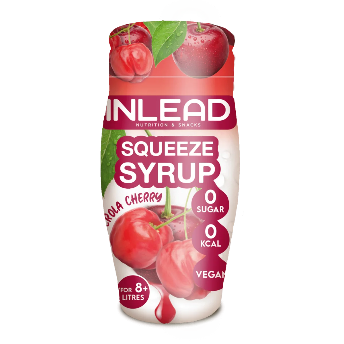 Inlead Squeeze-Sirup 65 ml Acerola-Kirsche, Sirup ohne Zucker bei X-FORMING