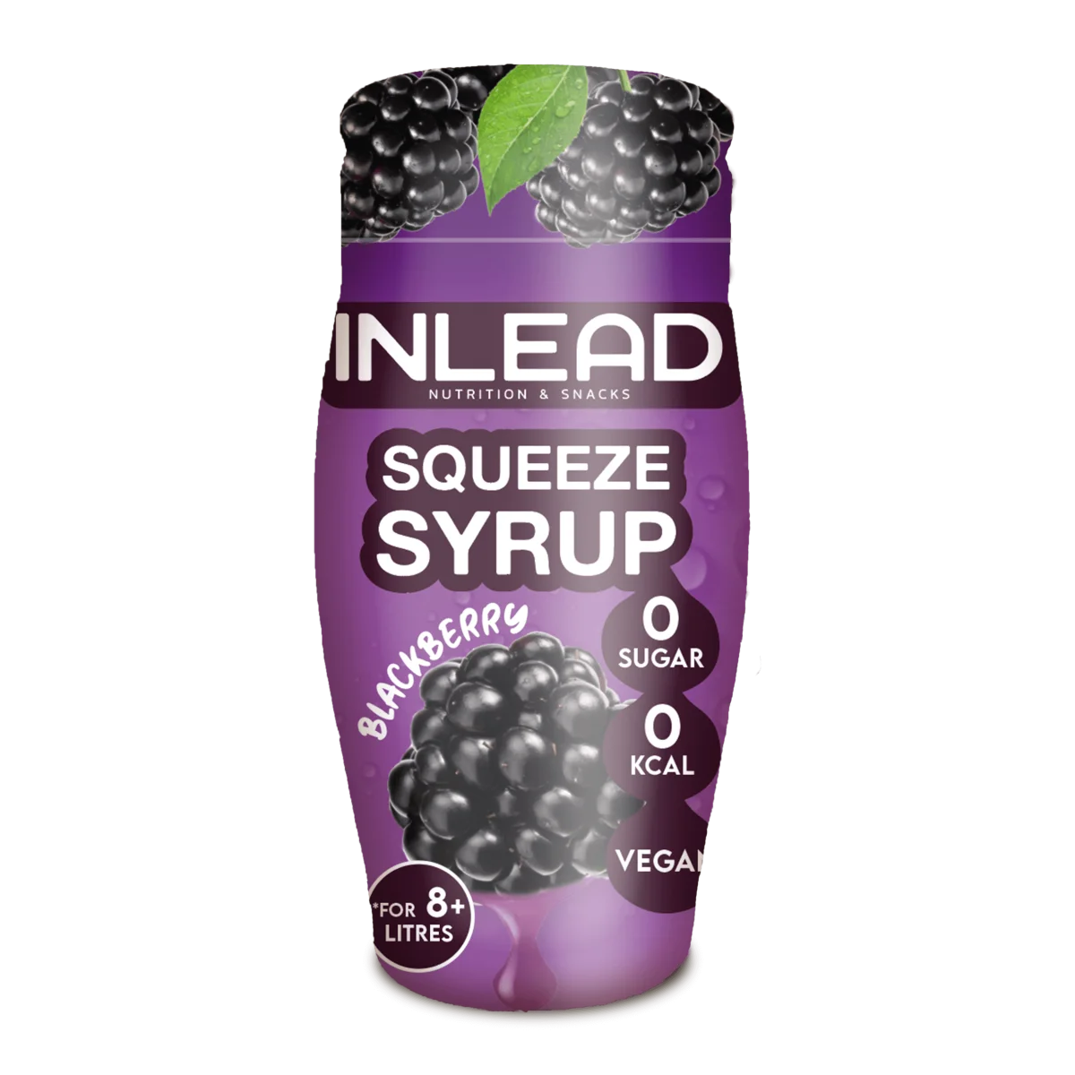 Inlead Squeeze-Sirup 65 ml Brombeere, Sirup ohne Zucker bei X-FORMING
