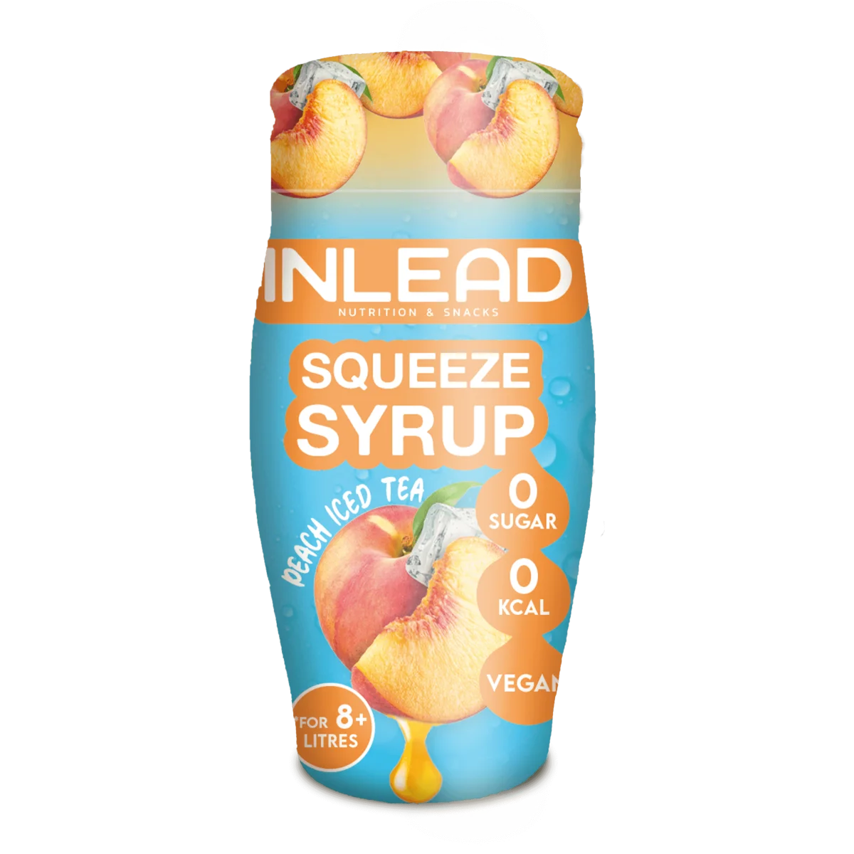 Inlead Squeeze-Sirup 65 ml Pfirsich-Eistee, Sirup ohne Zucker bei X-FORMING