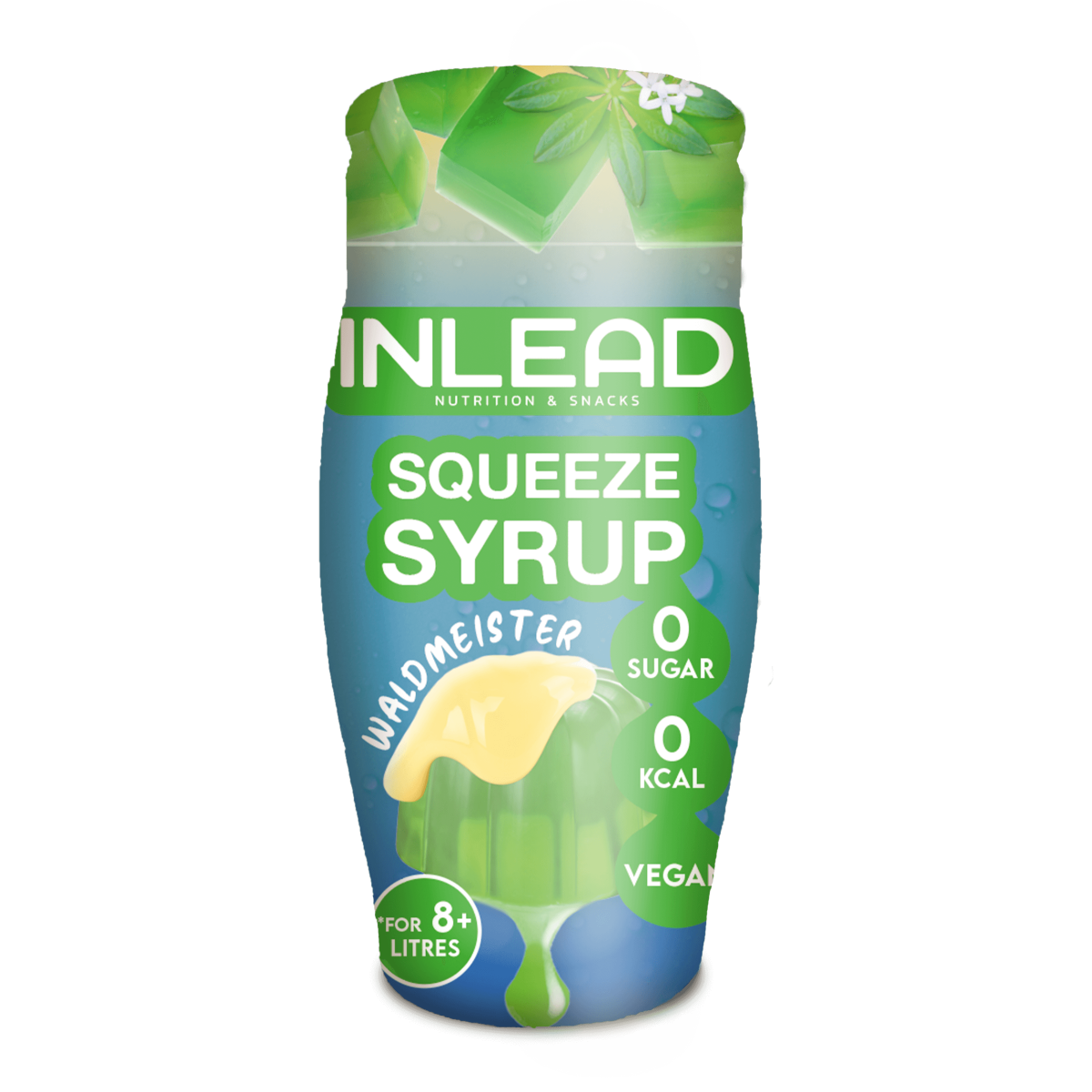 Inlead Squeeze-Sirup 65 ml Waldmeister, zuckerfrei