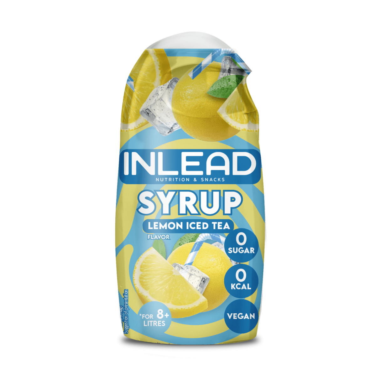 Inlead Squeeze-Sirup 65 ml Lemon Iced Tea, zuckerfrei