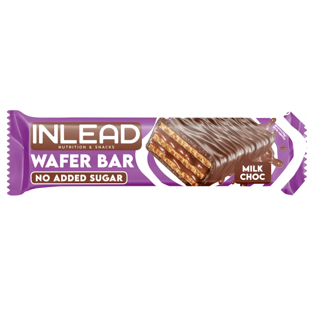 Inlead Waffelriegel 45 g, knusprig, ohne zugesetzten Zucker