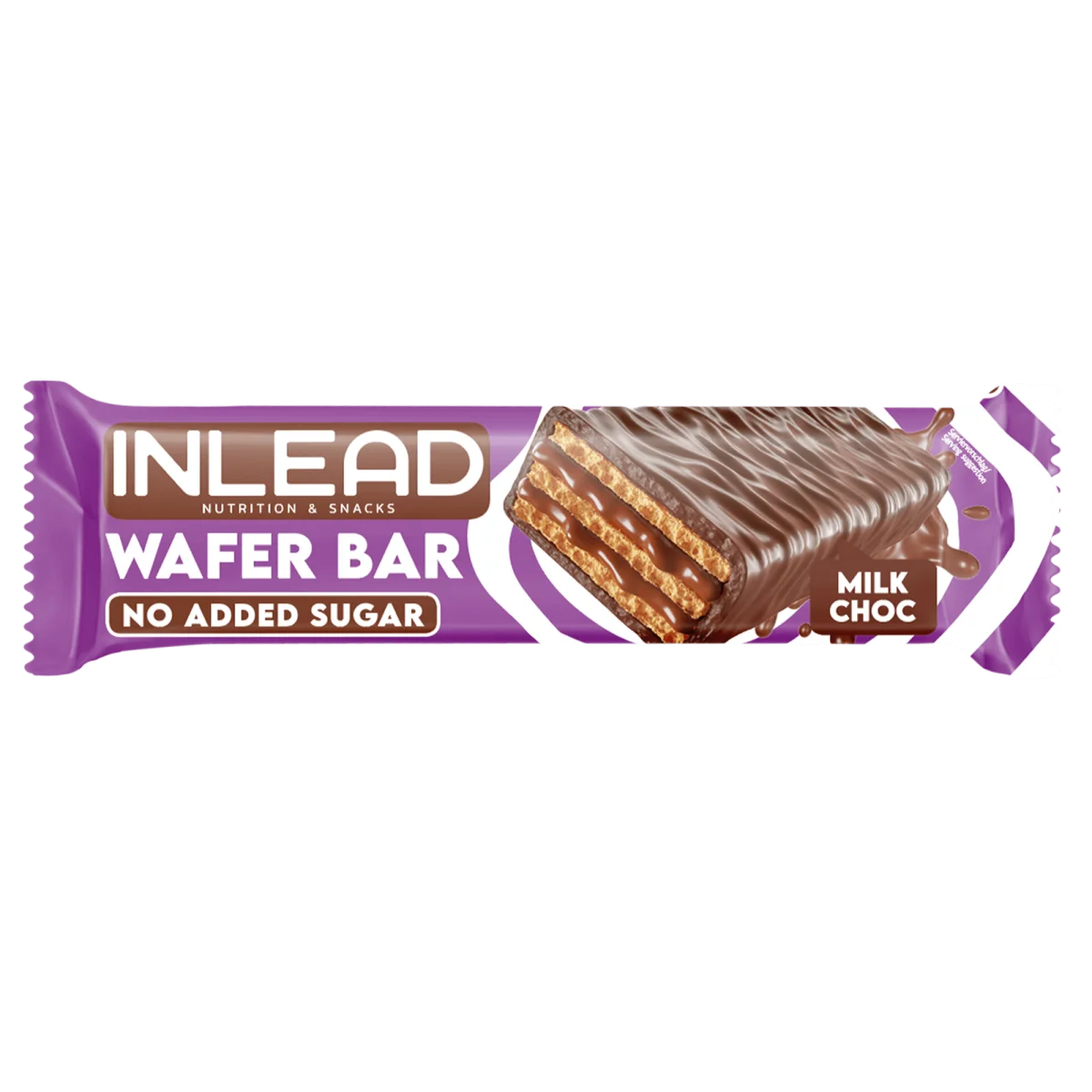 Inlead Waffelriegel 45 g, knusprig, ohne zugesetzten Zucker