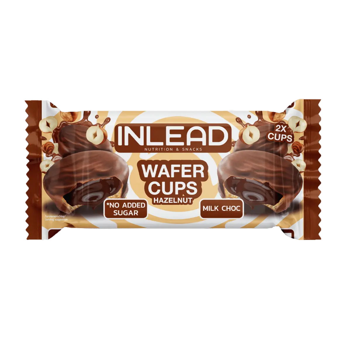 Inlead Waffel-Cups 50 g, knusprig, ohne zugesetzten Zucker