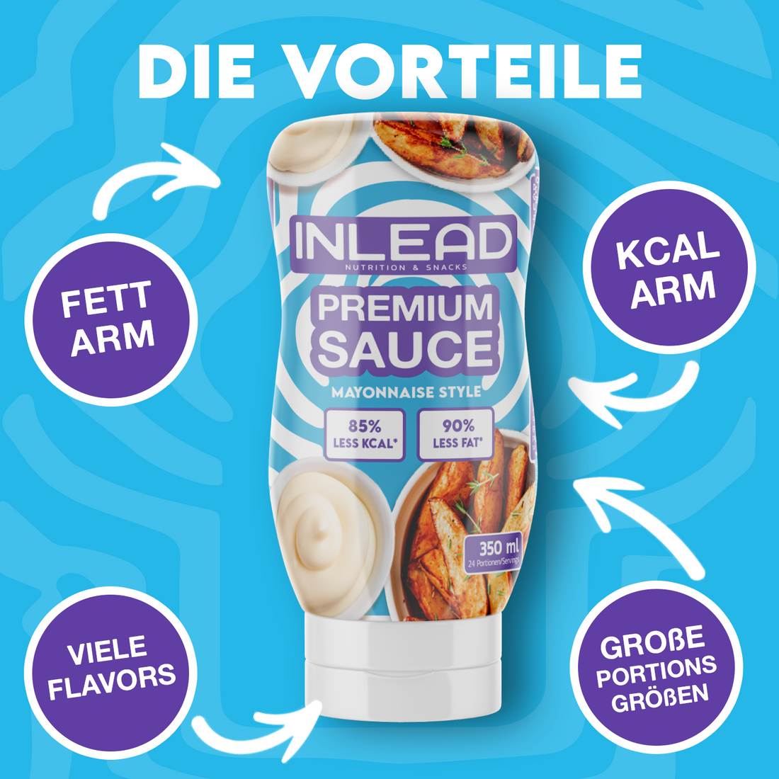 Inlead Premium Sauce 350 ml, glutenfrei