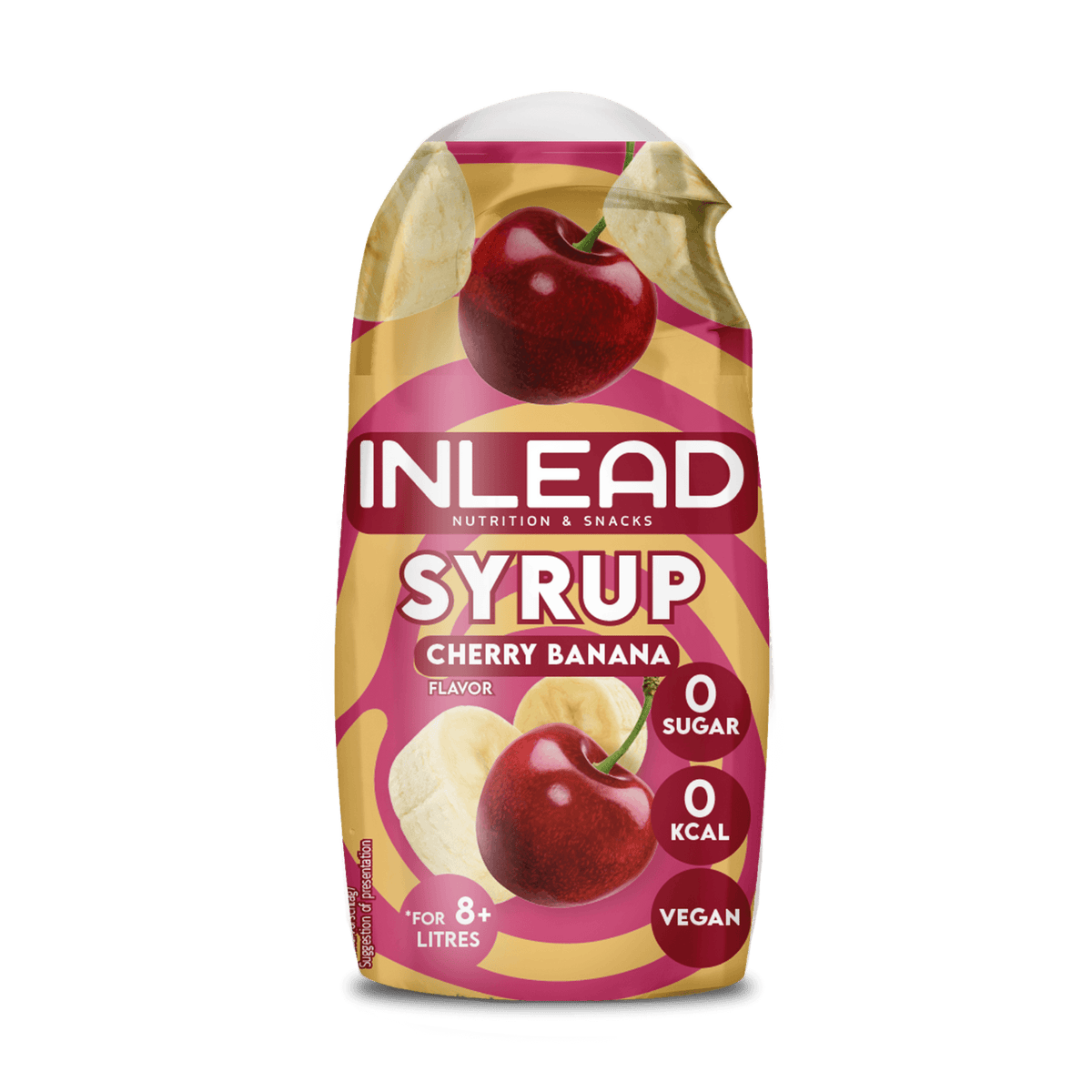 Inlead Squeeze-Sirup 65 ml Cherry Banana, zuckerfrei