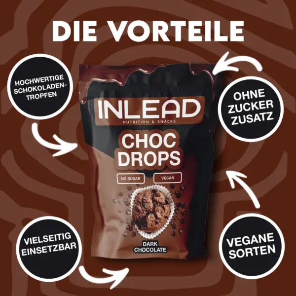 Inlead Choc Drops 150 g – Bild 2