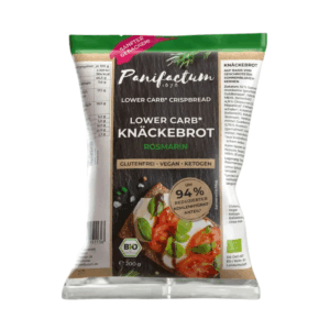 Low Carb Knäckebrot Rosmarin BIO
