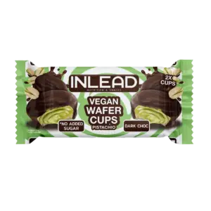 Inlead Wafer Cups 50 g Vegan Pistachio Dark Choc